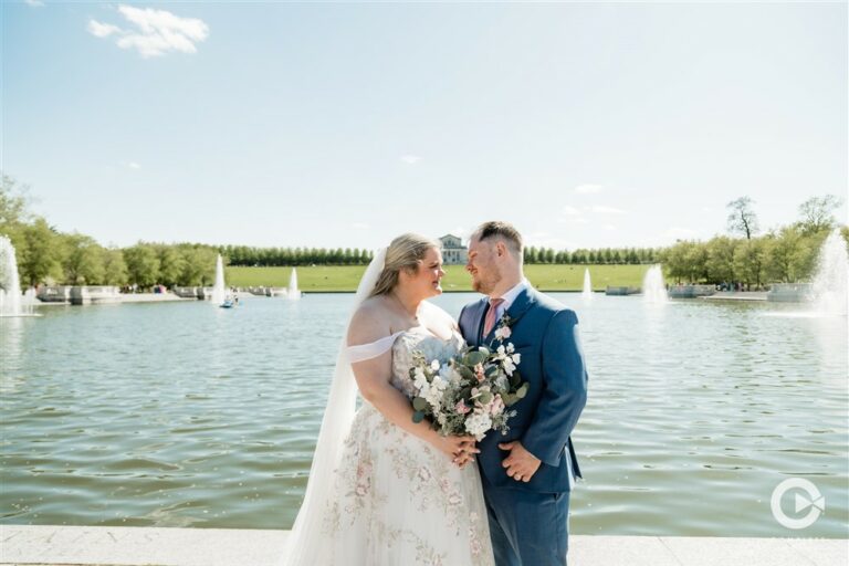 Complete Weddings + Events Photography, bride and groom portraits, st. louis wedding