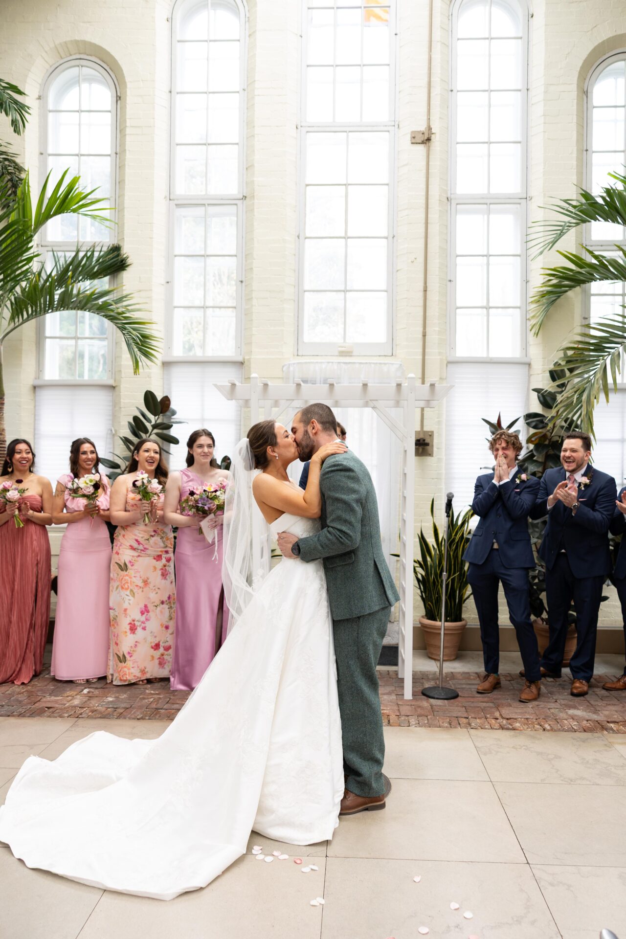Theresa + John's Wedding at Piper Palm House