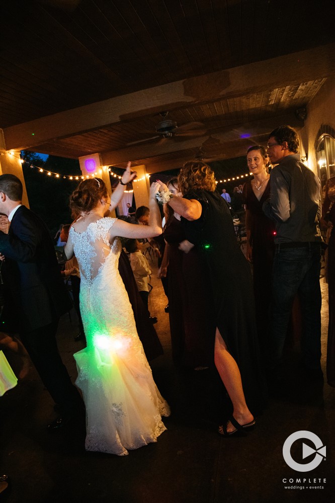 Dance party for St. Louis Wedding reception