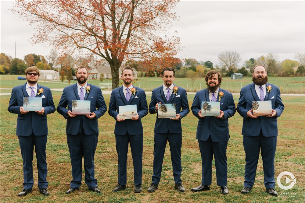 Groomsmen and Their Gifts