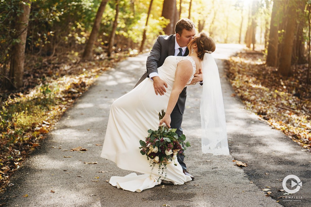 Popular 2020 Wedding Features to Stay in 2021 Wedding couple walking outside before their wedding taking time to be together