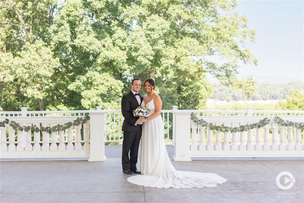 Complete Weddings + Events Photography, Bride and Groom Smiling, Outdoor Wedding