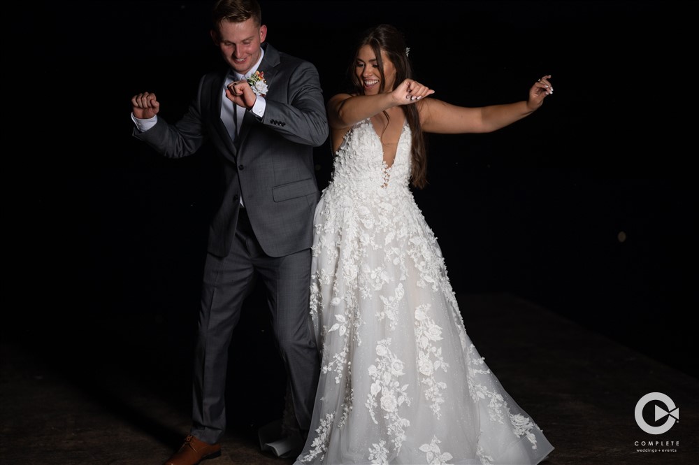 Couple Dancing at Reception