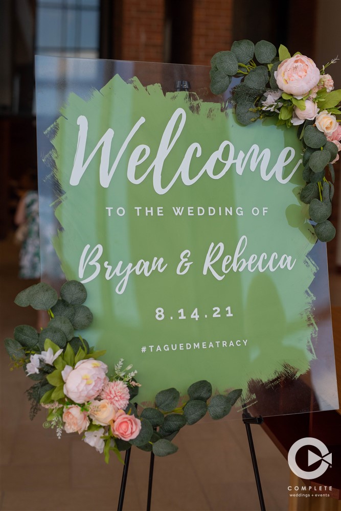 Welcome Sign Wedding