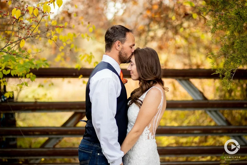 Complete Weddings + Events Photography, Bride and Groom kissing