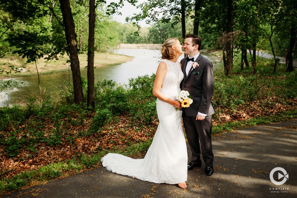 Complete Weddings + Events photography, bride and groom portraits