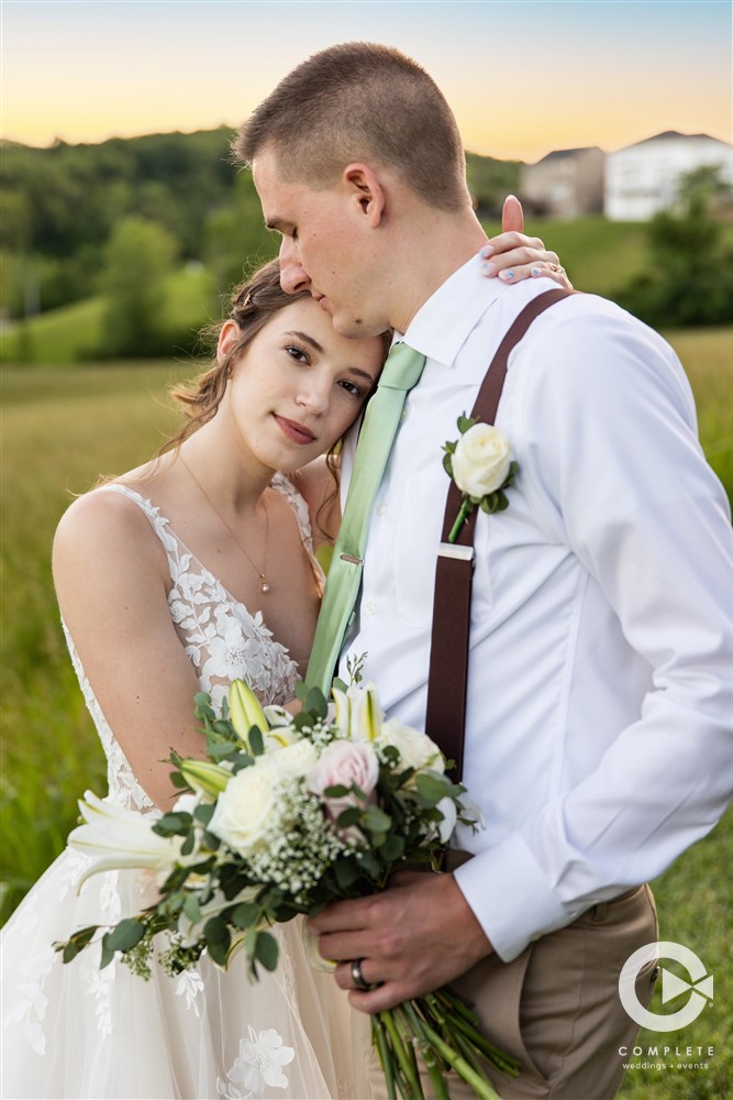 Complete Weddings + Events Photography, Bride, Groom, Groom looking at Bride