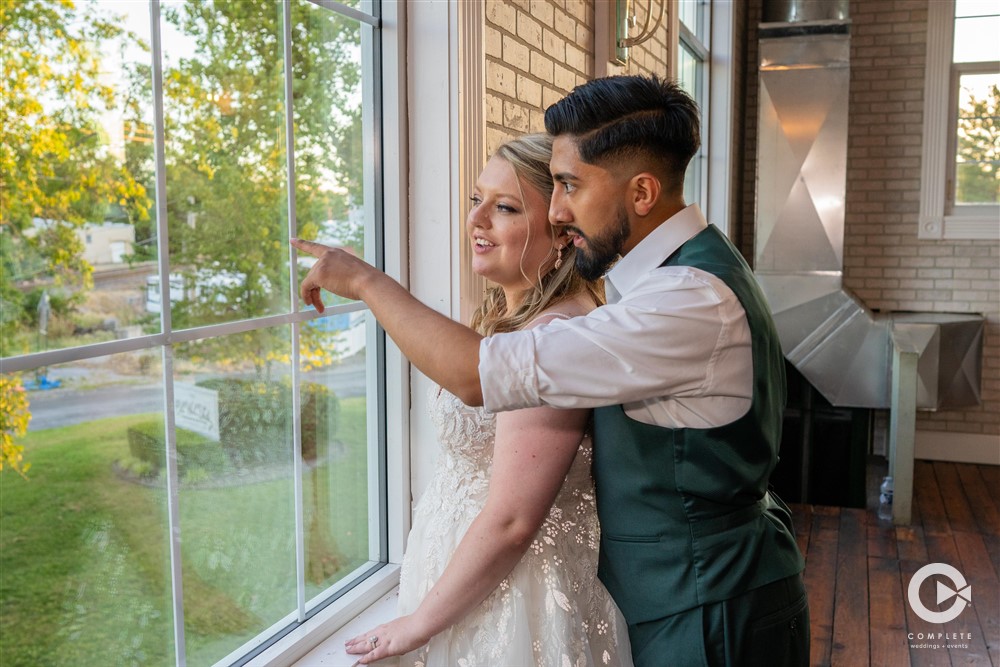 bride and groom