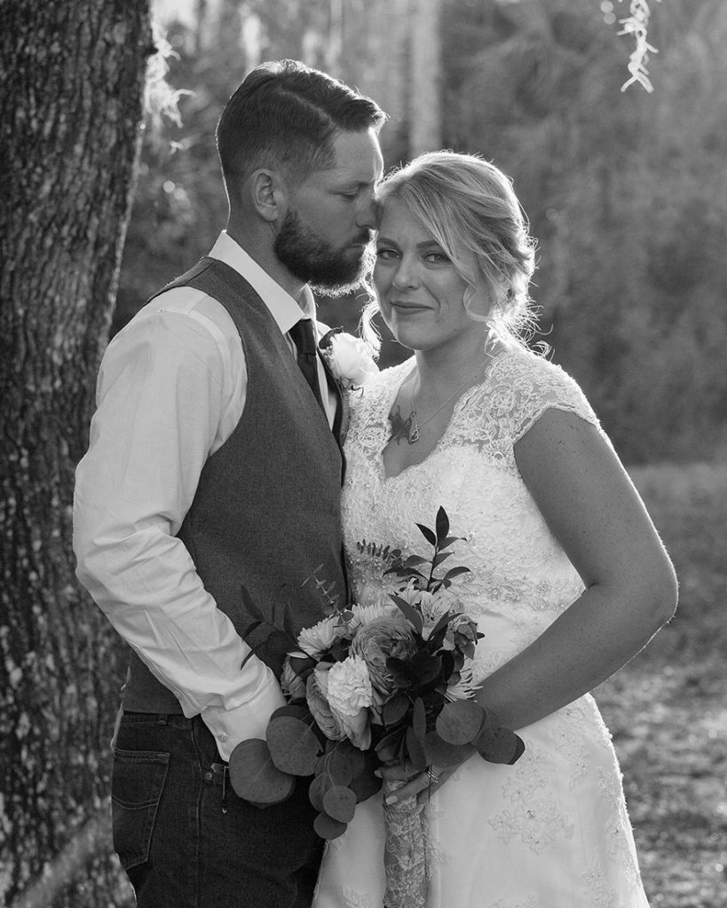 Bride & Groom Black & White