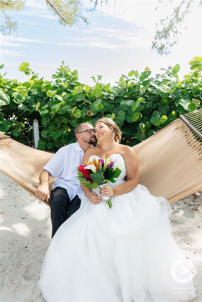 A Tradeswinds Beach Resort Bride & Groom