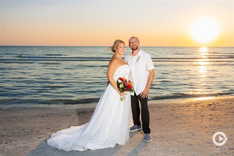 A Tradeswinds Beach Resort Bride & Groom
