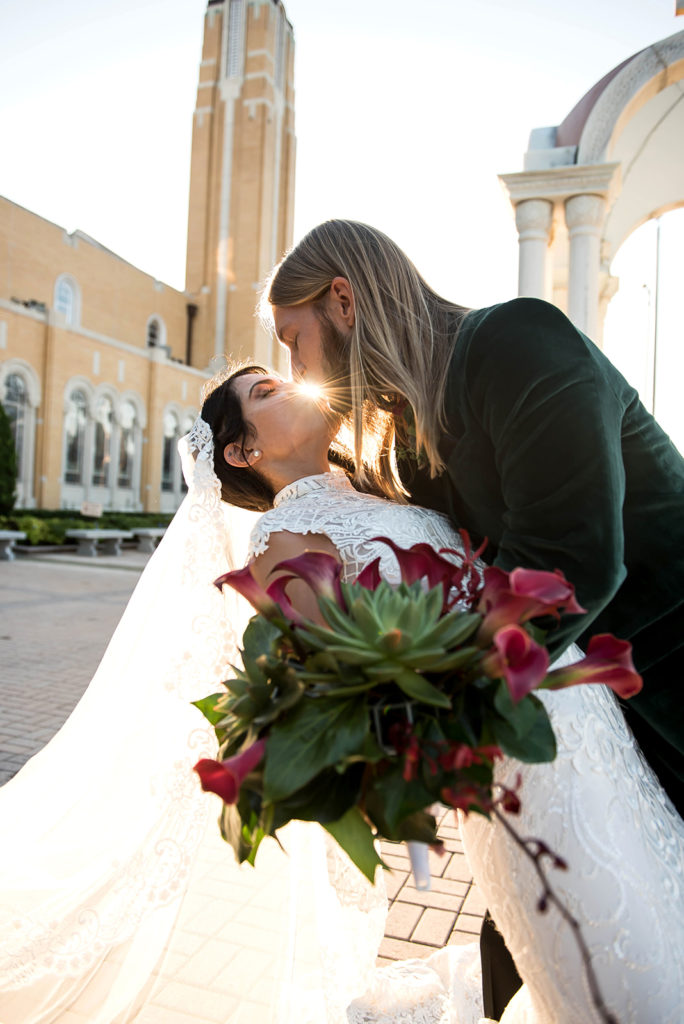 Tampa Wedding Photographer Ruth Bride & Groom Dip