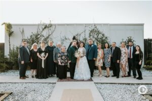 Tampa Bay Harry Potter wedding barn ceremony.