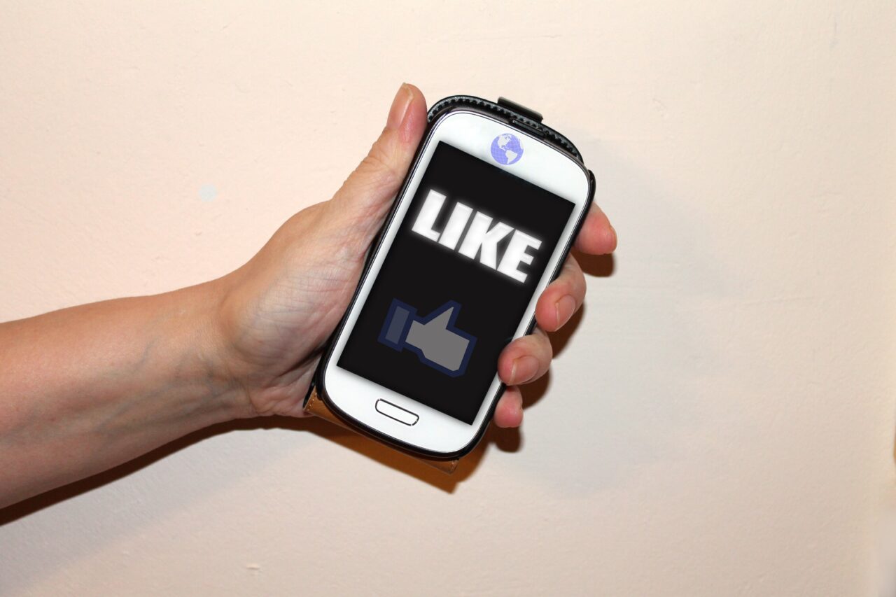 A social media like