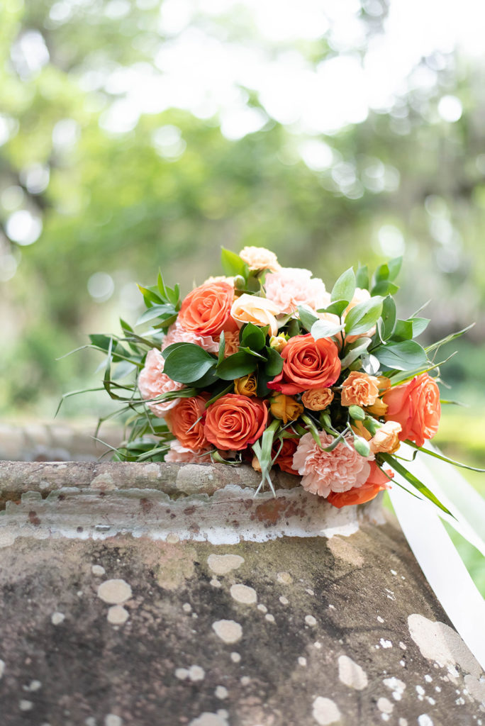 Tampa Wedding Photographer Ruth Bride & Groom Flowers