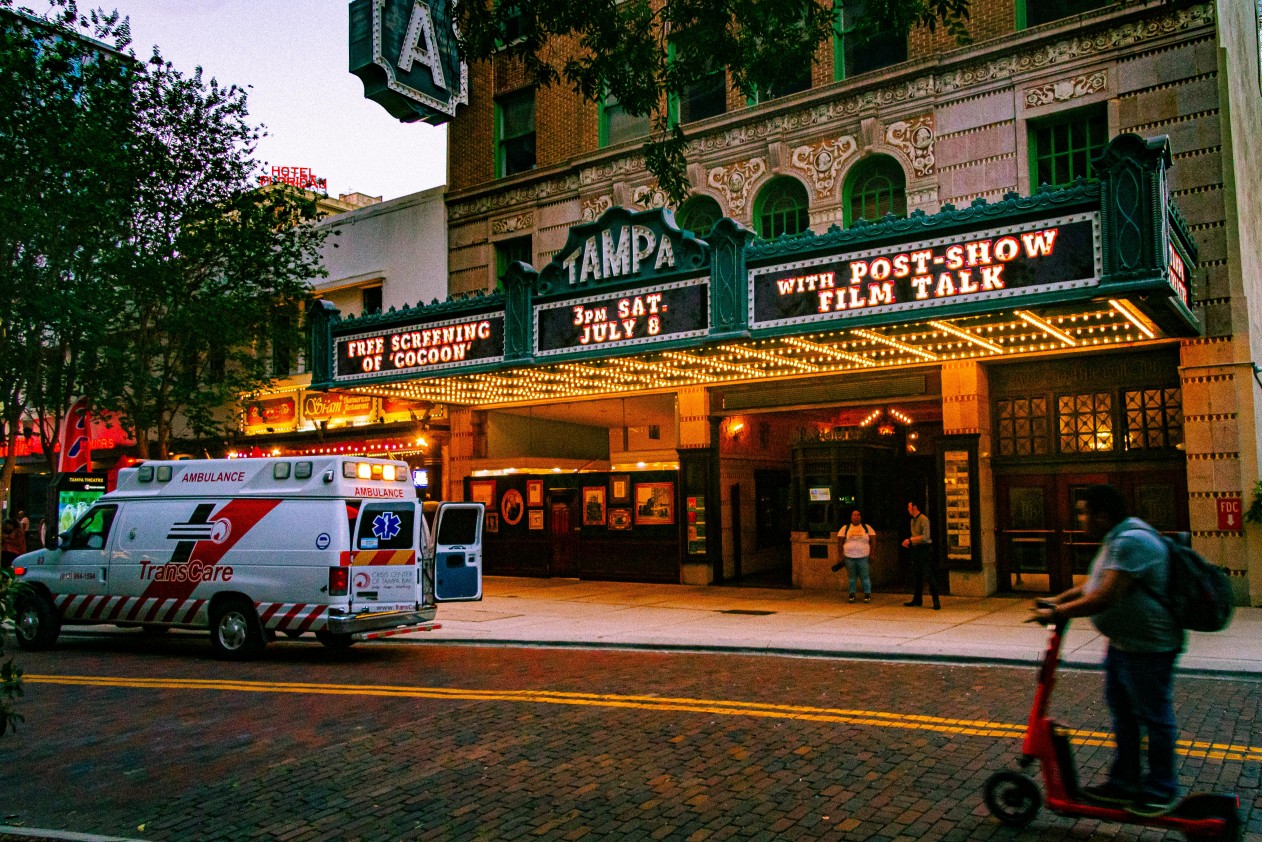 Infusing Tampa's Local Flavor into Your Wedding - Downtown Tampa Theater Front
