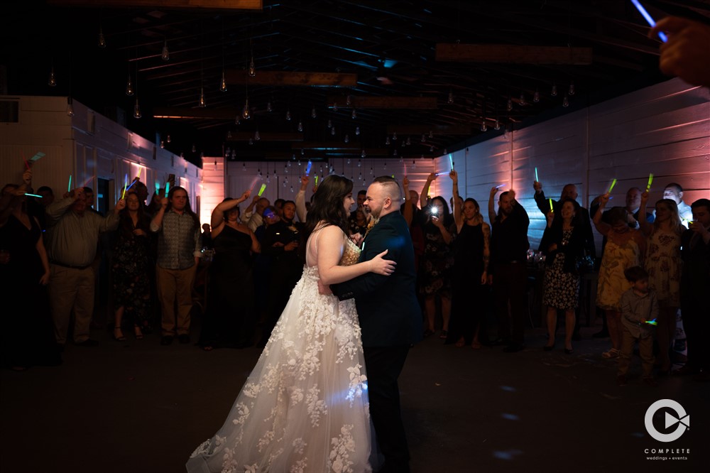 Bride and Groom First Dance