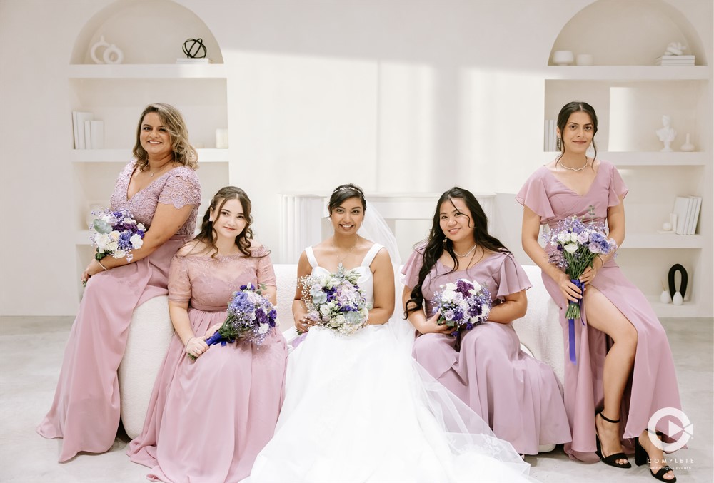 paradise banquet hall bridemaids