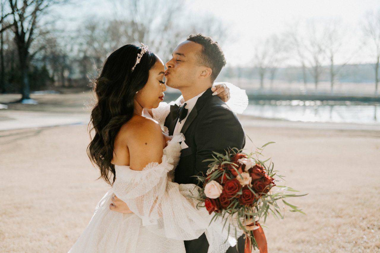 a magical wedding moment