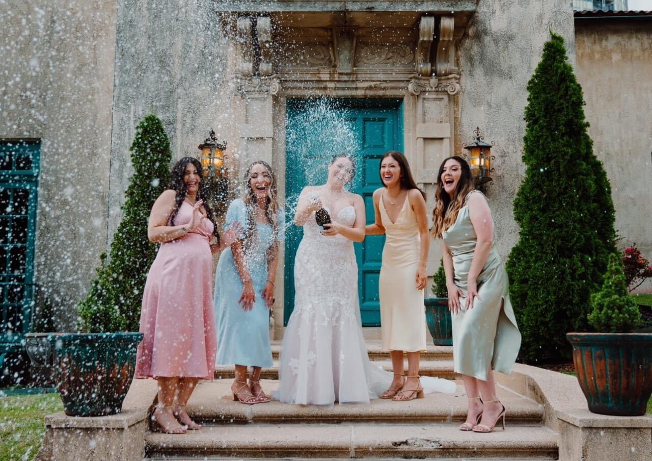 Champagne Pop Dresser mansion Avery Scott