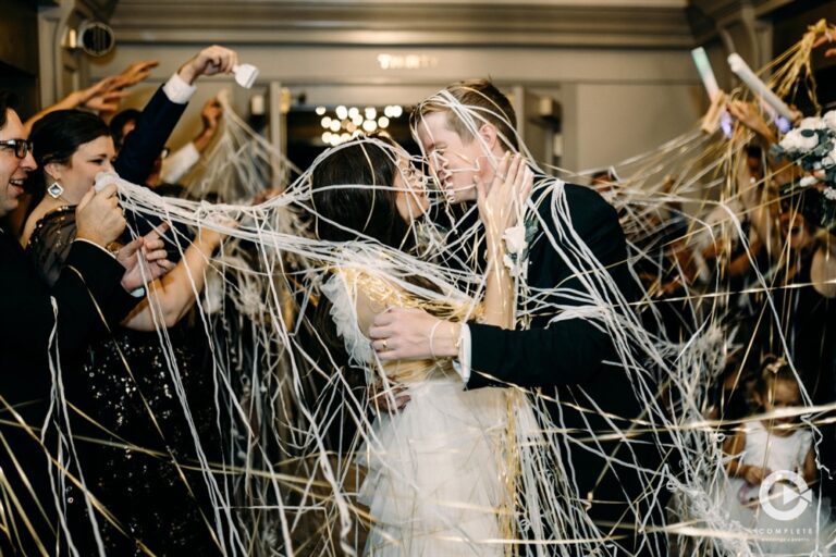 Grand Exit with silly String Tulsa Summit Club