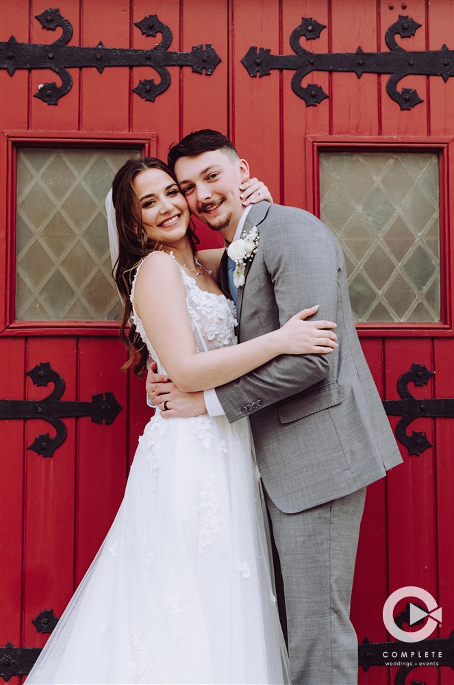 Tulsa Club Wedding couple