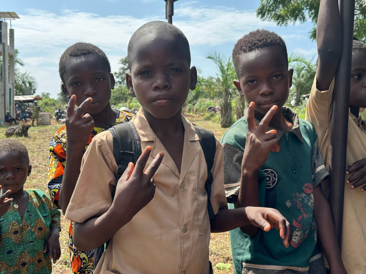 Children in Atome Africa