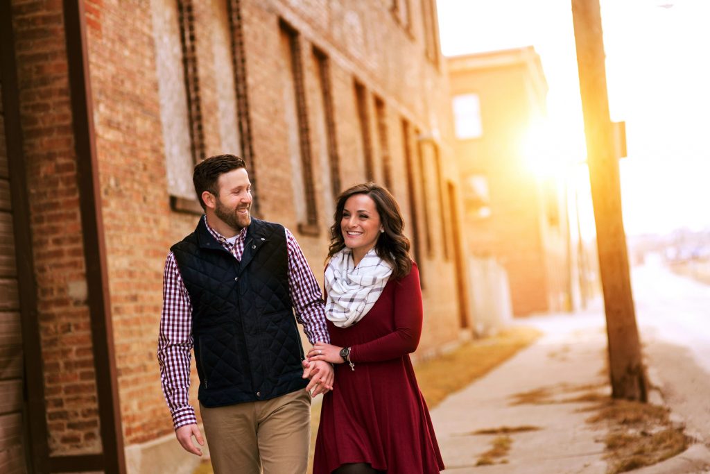 outdoor engagement photography