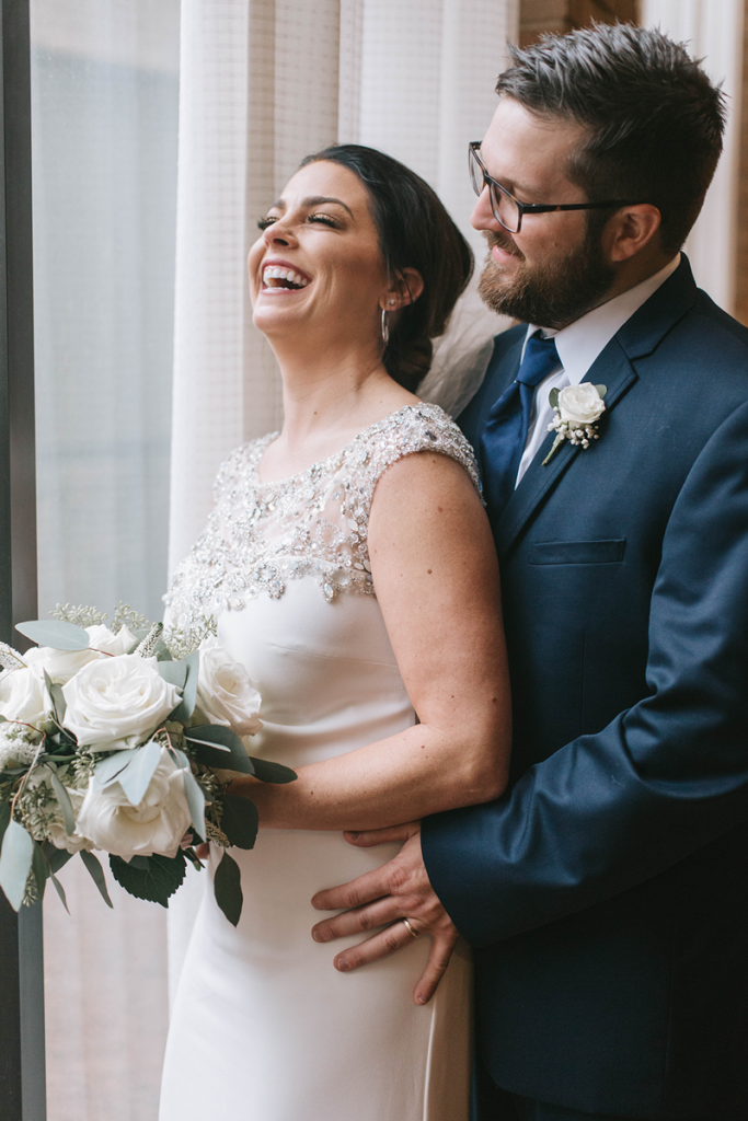 bride and groom wedding photos