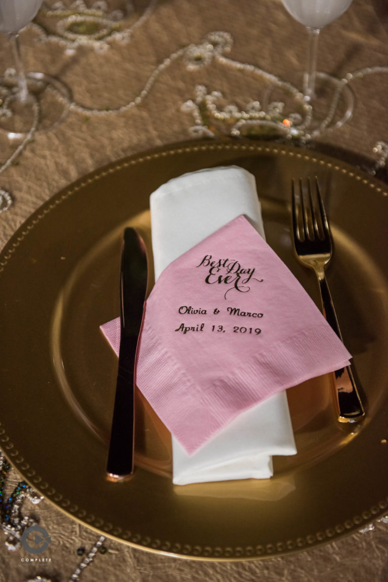 wedding reception details - shot by Noah