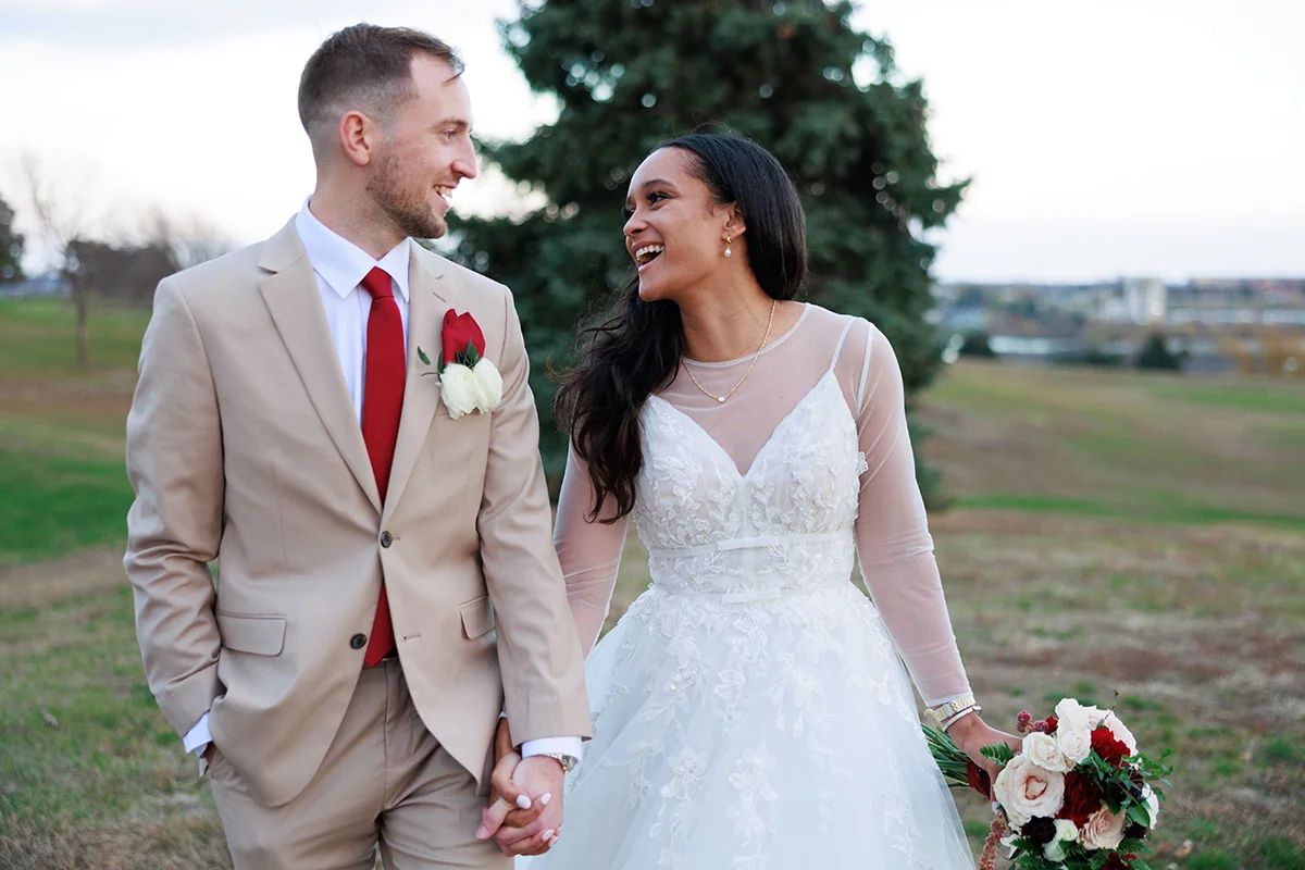 outdoor weding photo