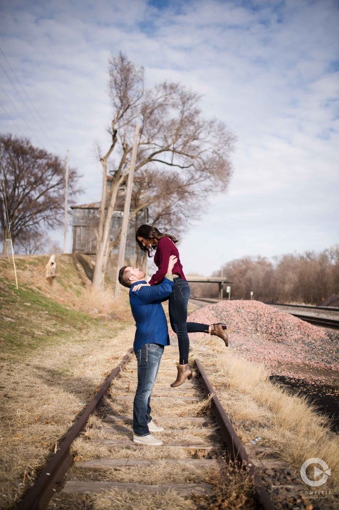 Engagement Omaha Couple