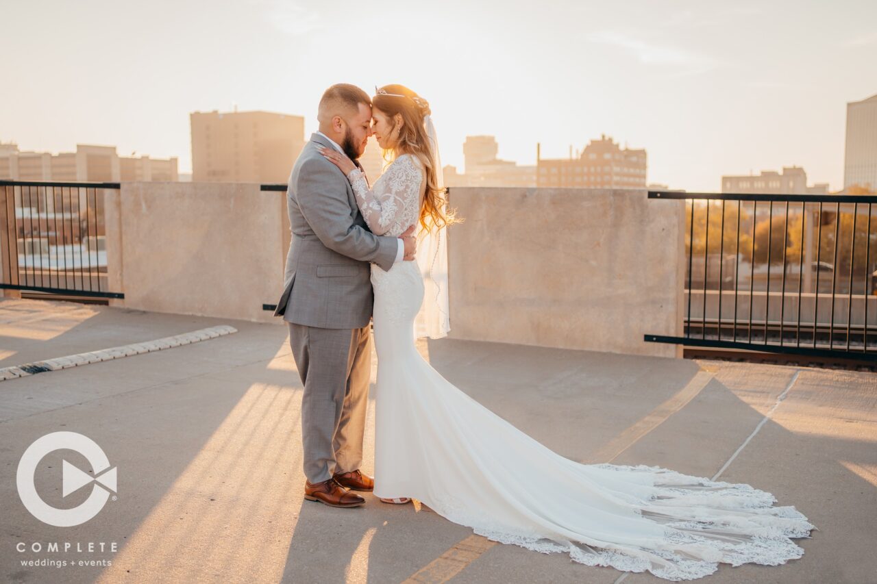 Wichita Wedding Sunset Photography