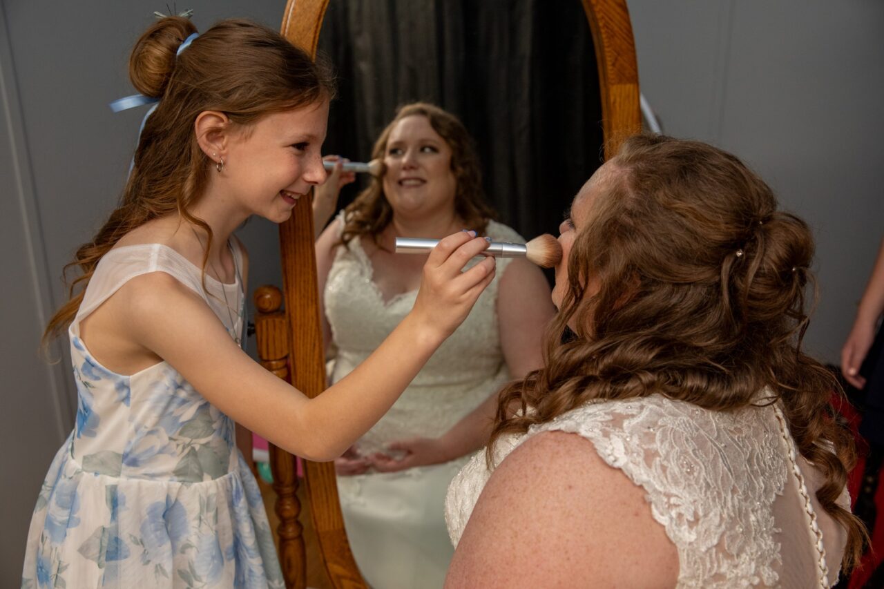 Mother Daughter Wedding Photography