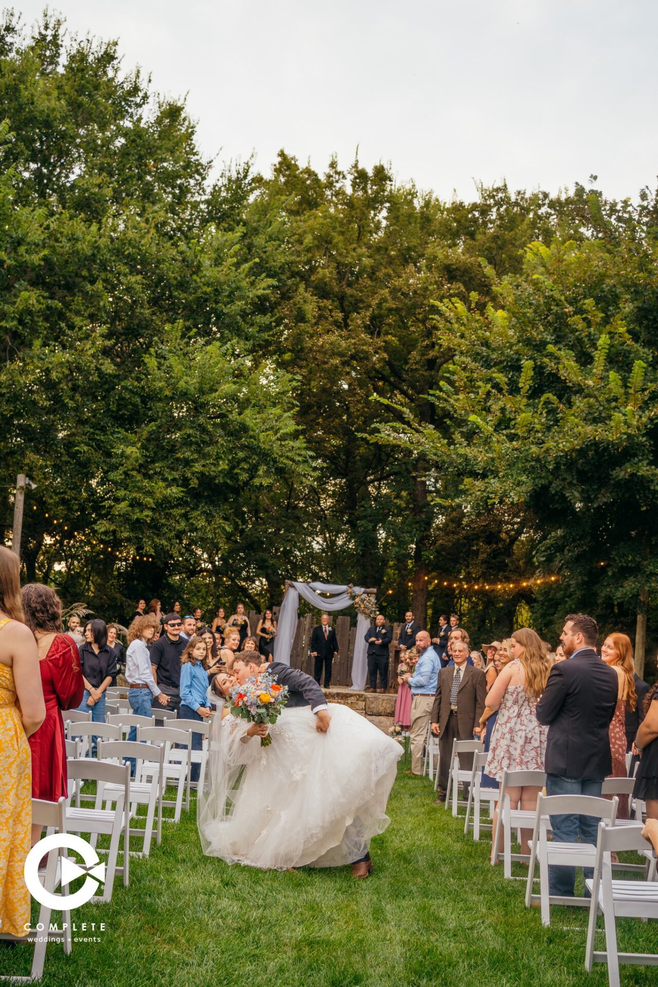 Outdoor Summer Wedding Ceremony