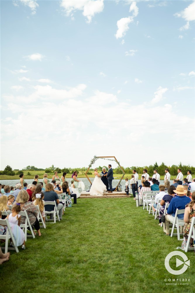 Outdoor Wedding ceremony