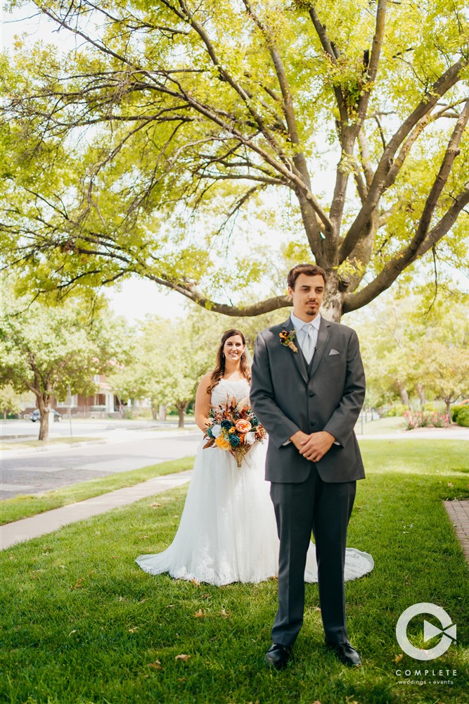 First Look Wedding Photography