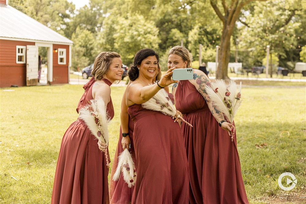 Wedding Selfie Wichita Kansas Photography