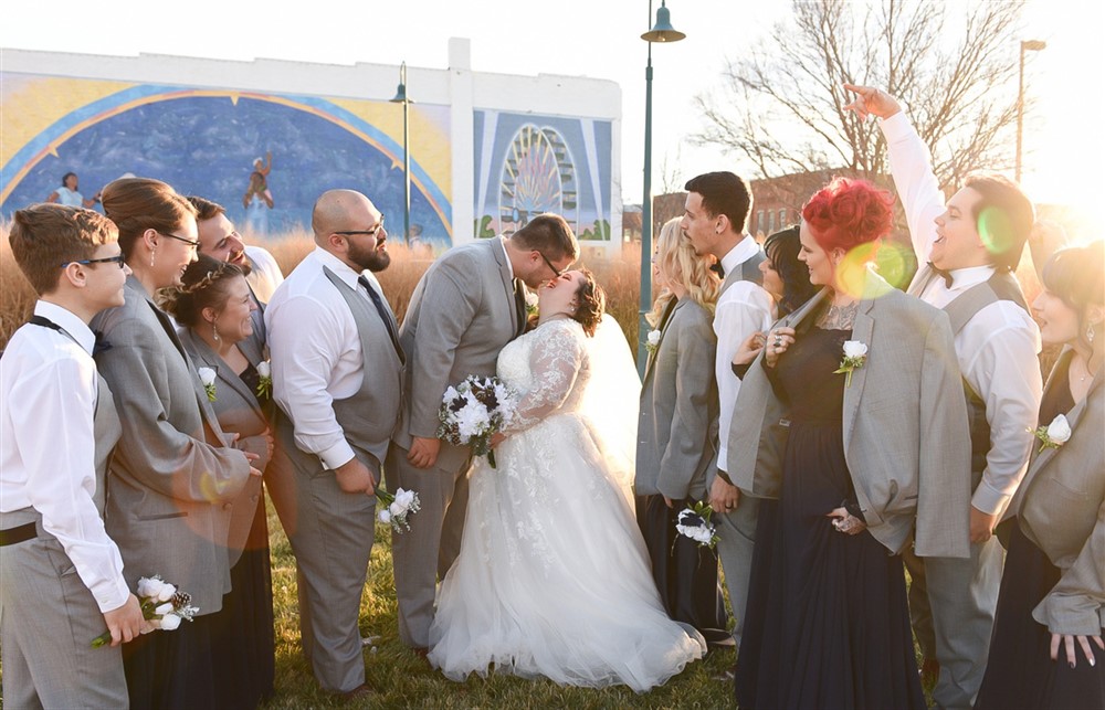 bride and groom