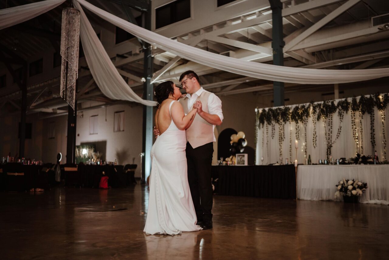 Wichita Wedding Reception First Dance Photography