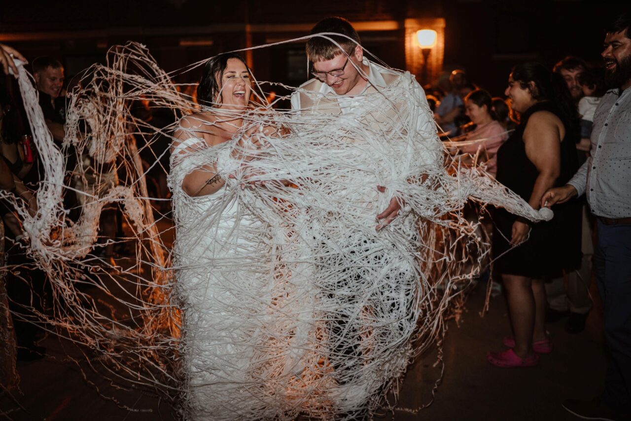 Wedding Grand Exit Photography Kansas