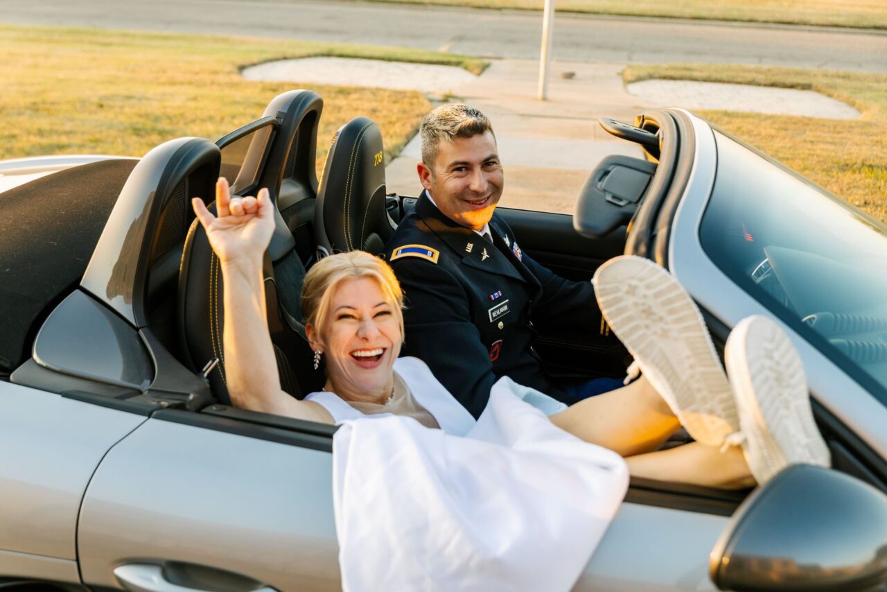 Wedding Grand Exit Photography Kansas