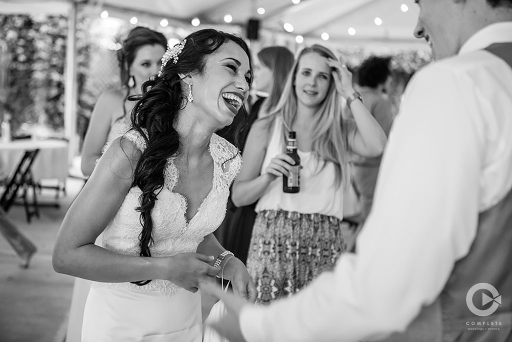 Dance Floor Laughs by the Bride