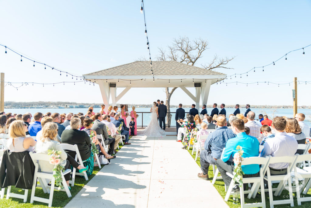 Outdoor Wedding Ceremony on Water