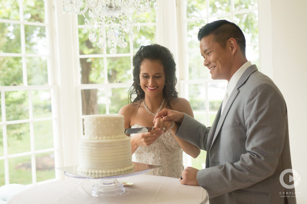 Two-Tier Wedding Cake