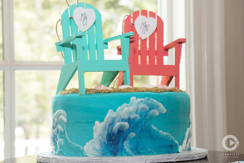 Beach Wedding Cake