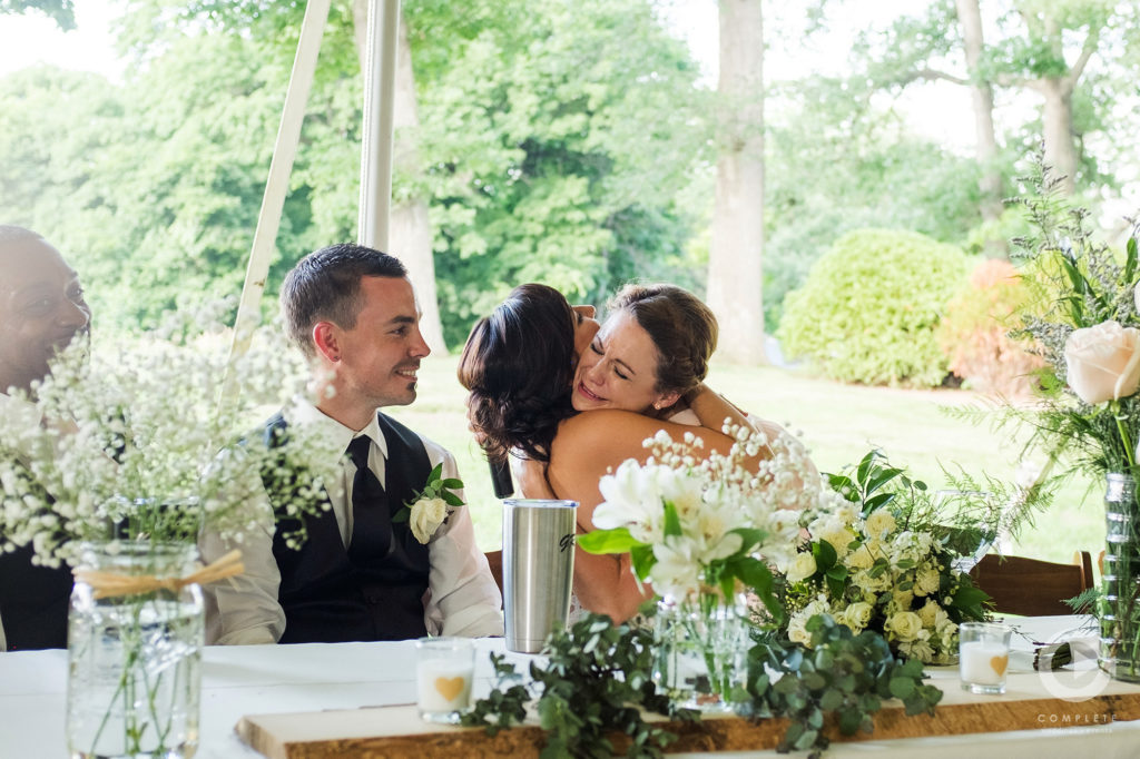 Crying after Wedding Speech