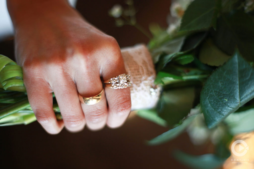 Wedding Ring on Bride