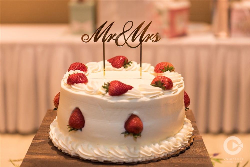 Strawberry Wedding Cake Inspiration