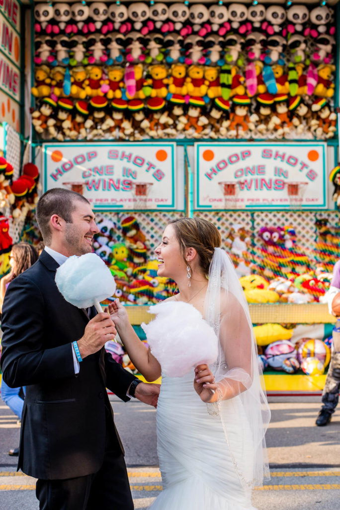 Wedding Carnival with Cotton Candy